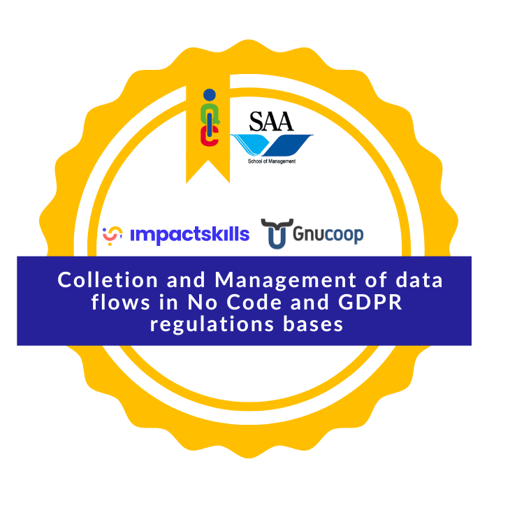 No Code - Raccolta e gestione flussi di dati + Normativa Gdpr